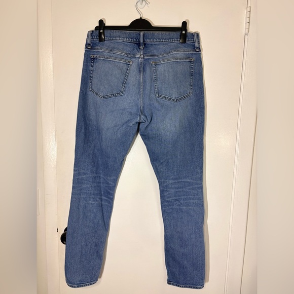 J.Crew Flex Slim Comfy Multipurpose In Medium Tinted Wash Denim Jeans Sz 36x32 - Picture 7 of 10